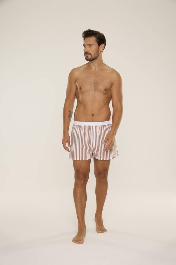 826 Taylor Boxer da uomo De Lafense - marrone