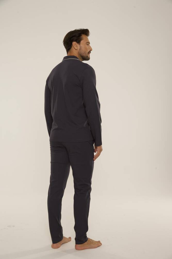 729 Norberto Pigiama da uomo De Lafense - grafite