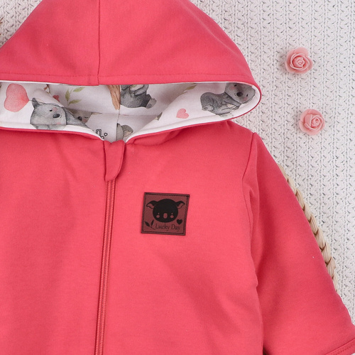 Tutina neonato Nini Organic Sweet Koala– imbottita, 100% cotone bio