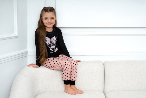 Bonilla Pigiama bambina Moda italiana - nero/stampa