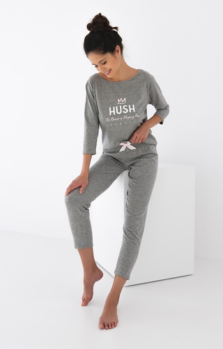 Hush Pigiama donna Sensis - grigio melange