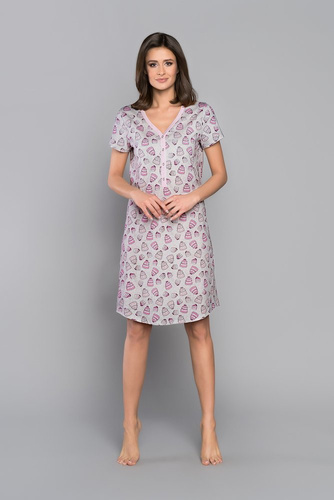 Dolce Camicia da donna a maniche corte Moda italiana - stampa