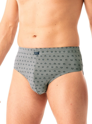 MPP 612 B25 Slip uomo Key grigio navy - cotone, confezione da 2 pezzi, comfort e stile