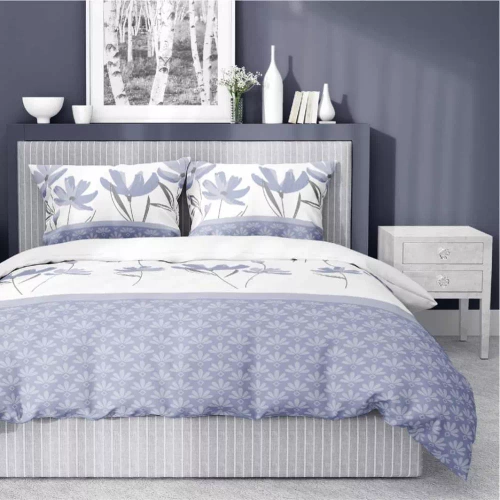 5489 A Detexpol Satin Stories bianco | 100% cotone, trama di raso, cerniera, confezione regalo