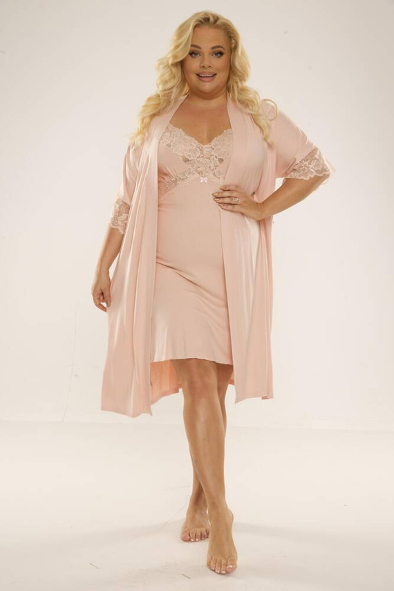 639 Camicia da notte Noela Forex - beige