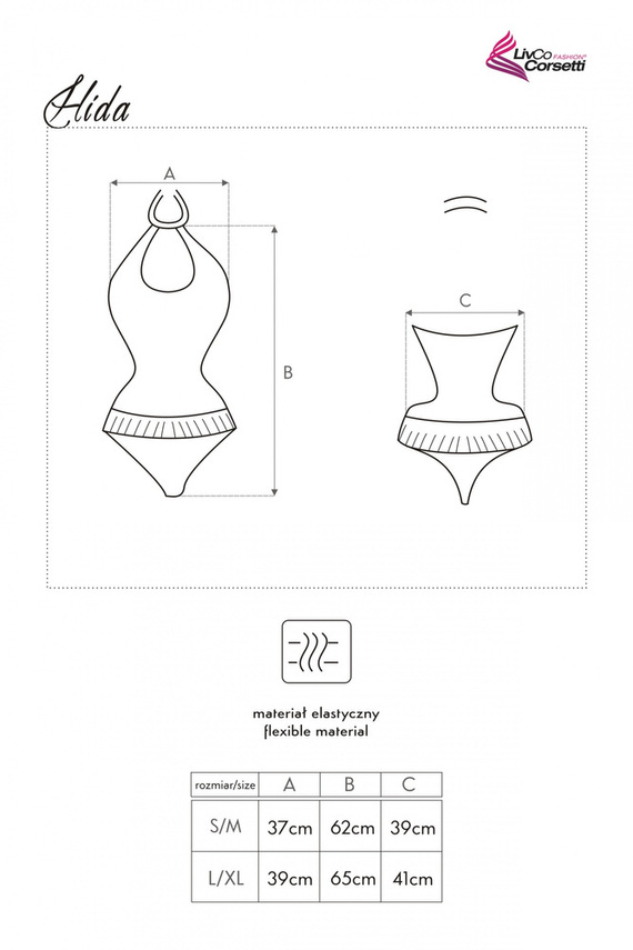 Hida LC 8090 LivCo Corsetti Moda Donna Corpo