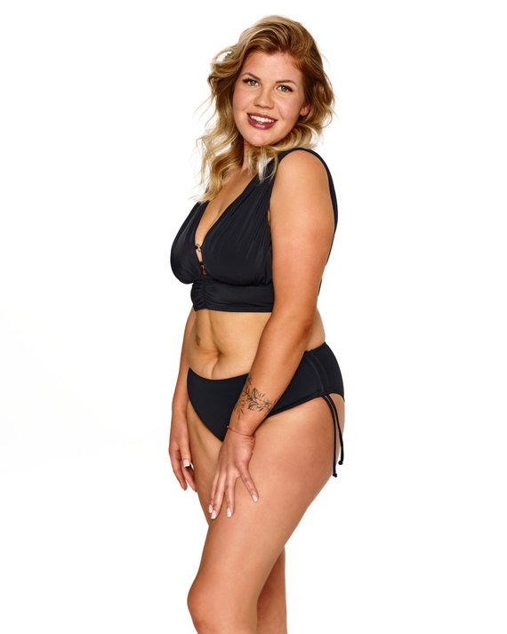 Top bikini Lupoline Bahama Top Big nero soft elegante