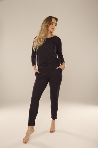 305 Paula Tuta pigiama donna - blu navy