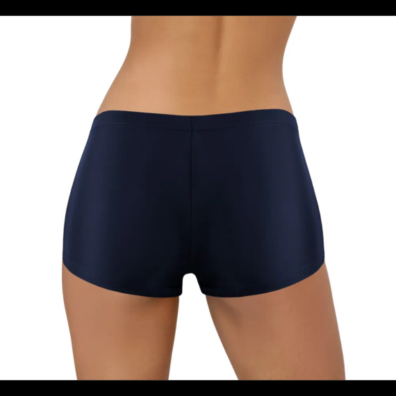 Sesto Senso DS01 Costume da bagno donna, pantaloncini sportivi, asciugatura rapida, blu navy