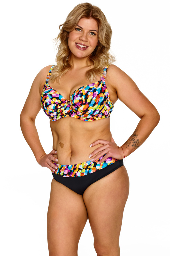 Elisa Figi 1 Lupoline slip bikini a vita alta modellanti silhouette