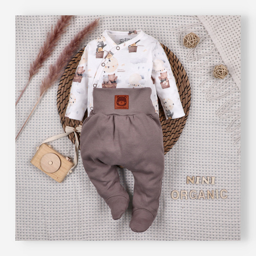 Body Nini Balloon Friends 100% cotone biologico, prodotto in Polonia