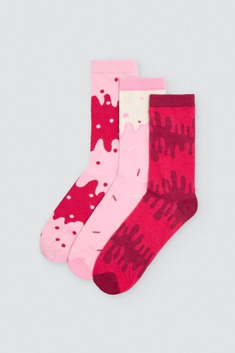 Ysabel Mora 12143 Calze Unisex 3 Paia in Cotone Regalo 41–46