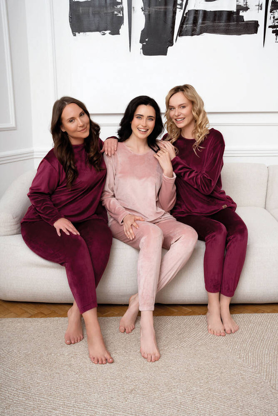 Akara Set da donna Italian Fashion - rosa cipria