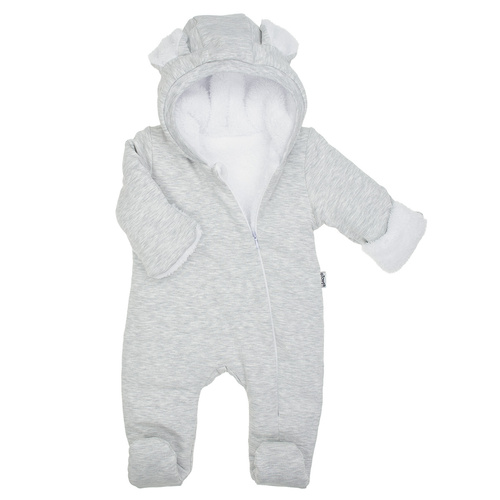 219270 Pantaloni Willy isolati Nicol - grigio con luna e orecchie