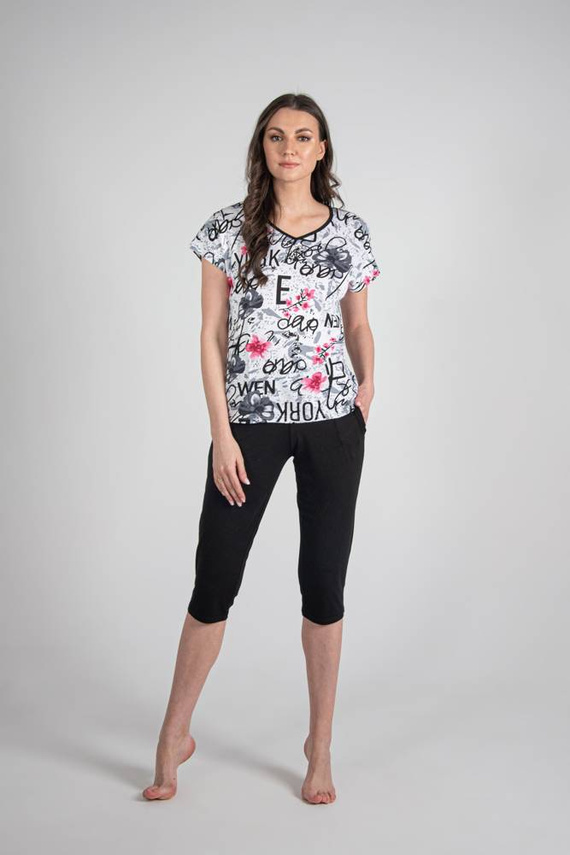 676 Pigiama da donna con suola Forex - bianco