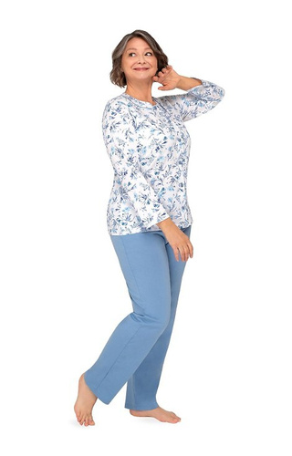 202 Pigiama donna Maria III Martel - 29 blu scuro