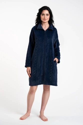 Rena Accappatoio da donna Italian Fashion - blu navy