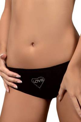 Anzai Mutandine donna LivCo Corsetti Fashion nero