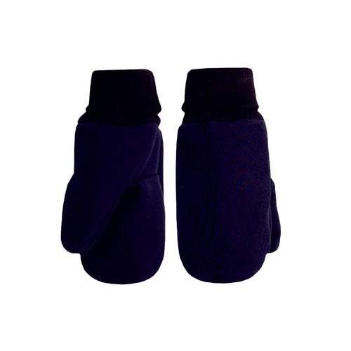 229074 Guanti bambini Nicol Softshell impermeabili con pile blu scuro