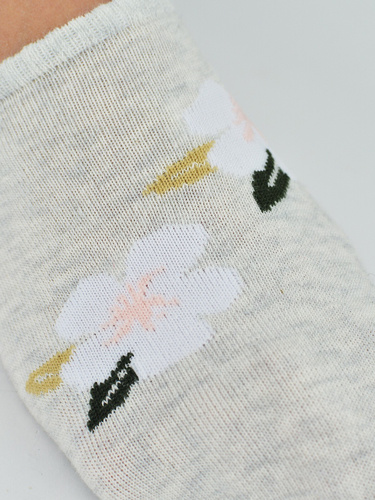 Calzini ballerina donna ST099 Noviti cotone invisibili silicone comfort