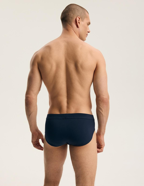 Slip da uomo Henderson Faro 45789 2-Pezzi Blu navy 93% Cotone