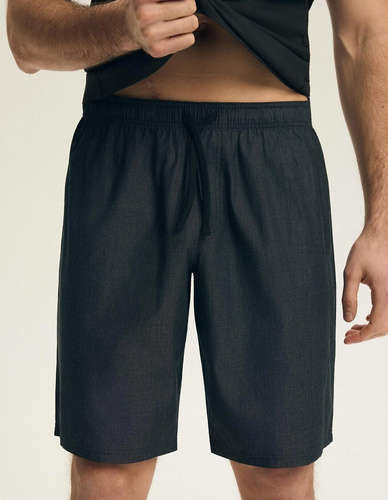 Pigiama Uomo Henderson 44608 Post Nera 100% Cotone Manica Corta