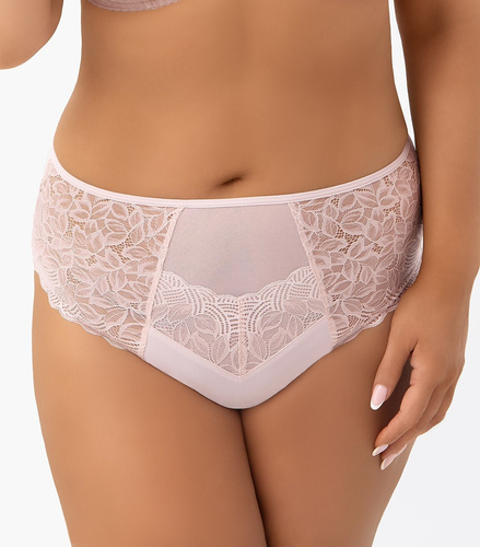 Slip Gorsenia Daria F009 beige – vita alta, pizzo, comodo