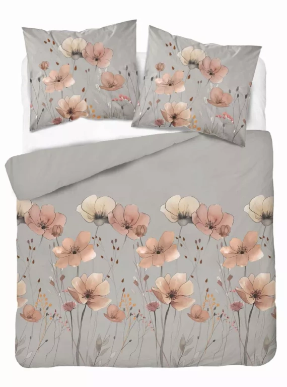 5493 A Detexpol Satin Stories grigio | 100% cotone, trama satinata, cerniera, confezione regalo