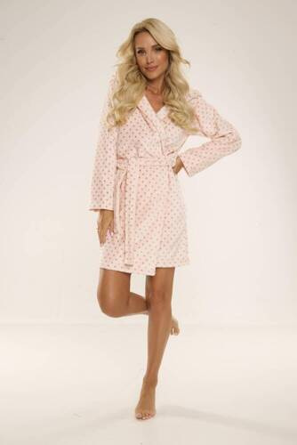 546 Melanie Accappatoio corto da donna Forex - Salmone