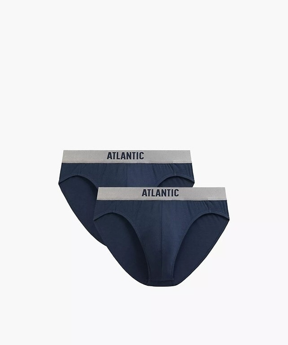 Slip sportivi maschili Atlantic 2MP-1589 – perfetta vestibilità, elastico comodo, 2 pezzi