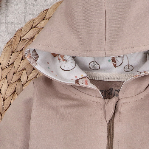 ABN-5594 Felpa Nini di Circus per bambini - 100% cotone biologico, morbida e sicura