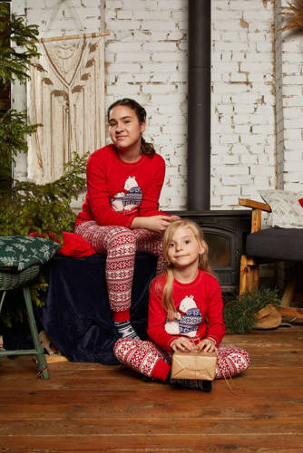 Arktyka Pigiama per bambini Moda italiana - rosso/stampa