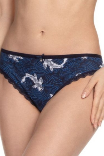 LAMA L-1479MB - slip mini bikini donna in cotone 2 pezzi