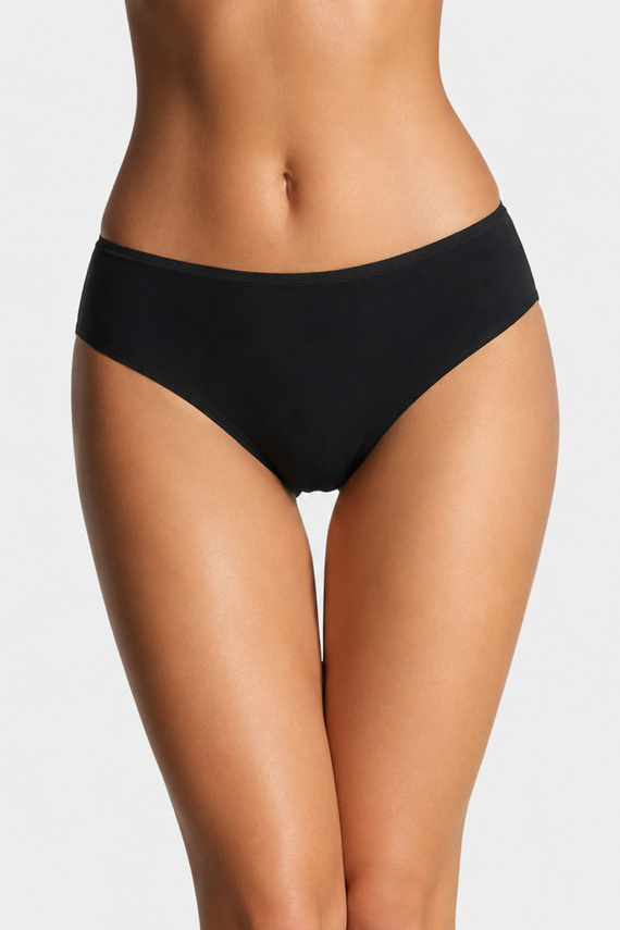 Mediolano Luka 07037 Slip laserati beige senza cuciture in microfibra