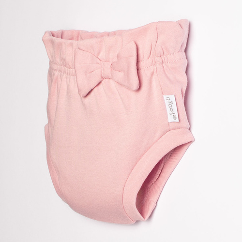 Bloomers Nicol 220087 2-pack per neonati, cotone Oeko-Tex, rosa con fiori