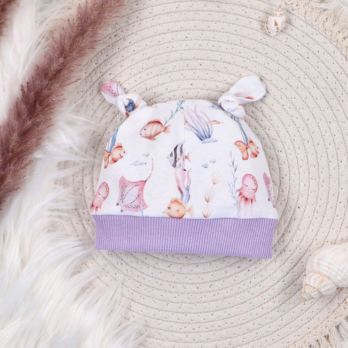 ABN-5490 Cappellino per bambini Nini di Underwater World - cotone organico, morbido e traspirante
