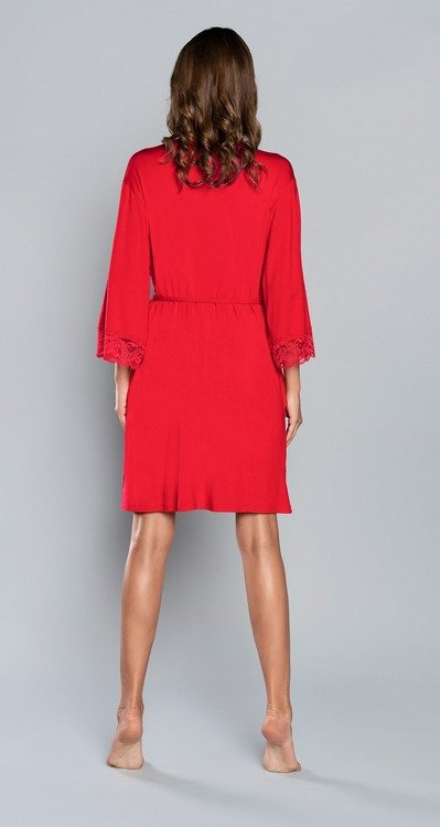 Samaria Robe Moda Italiana manica 3/4 - rosso