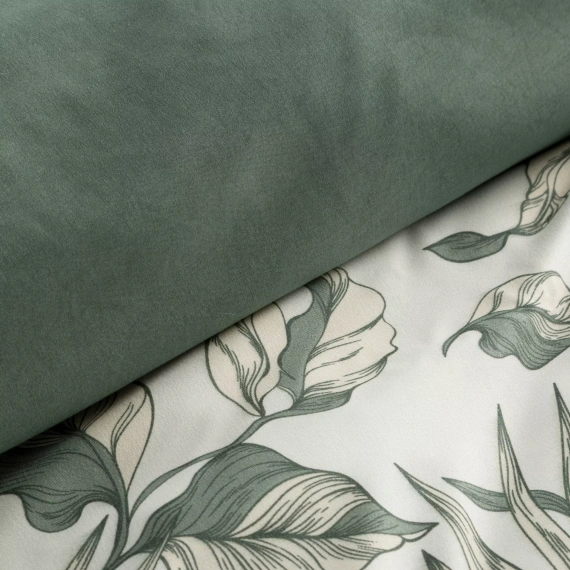 Biancheria letto Donna Design 91 floreale reversibile morbida con zip