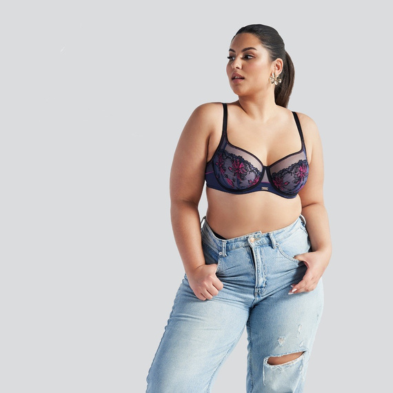 2120 Reggiseno morbido Ava - blu navy