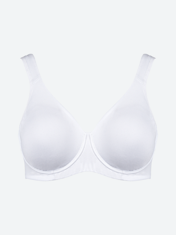 393 - reggiseno morbido elegante e confortevole Spiman bianco