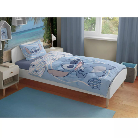 Biancheria letto bambino Lilo i Stitch Faro 100x135 cotone + federa 40x60