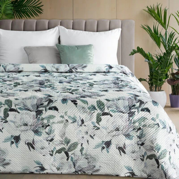 Narzuta Loti Eurofirany bianca decorativa 100% poliestere elegante