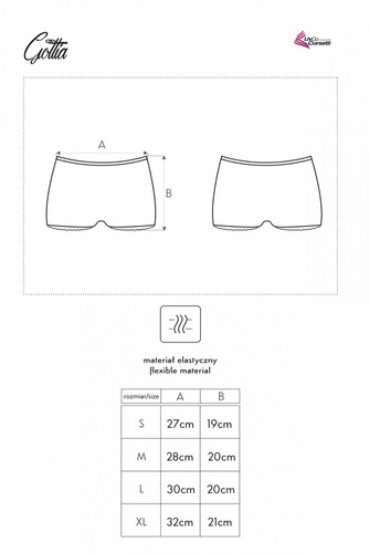 Gottia LC 6051 Pantaloncini donna LivCo Corsetti Moda bianco