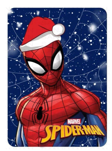 Spider-Man Coperta in pile 4304 Faro - blu navy, Natale, 220 g/m²