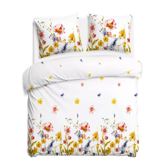 31513/1 Biancheria da letto Flannelove Darymex beige dandelions- set, 100% cotone, caldo e morbido