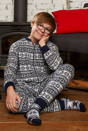 Alaska Tuta per bambini Italian Fashion - blu navy