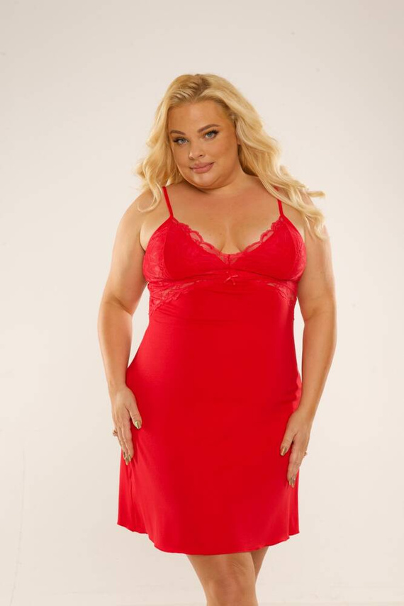 739 Camicia da notte Velar Forex - rosso