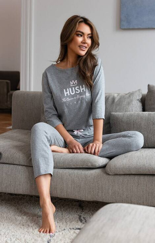 Hush Pigiama donna Sensis - grigio melange