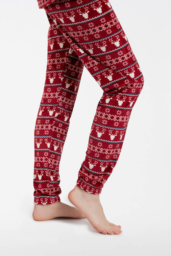 Iceland Fleece Set donna Moda italiana - stampa bordeaux