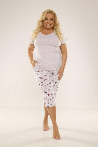 483 Pigiama donna Mariposa Forex - beige melange